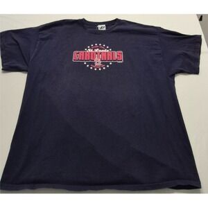 St. Louis Cardinals Men's T-shirt XXL graphic logo blue 100% Cotton game day